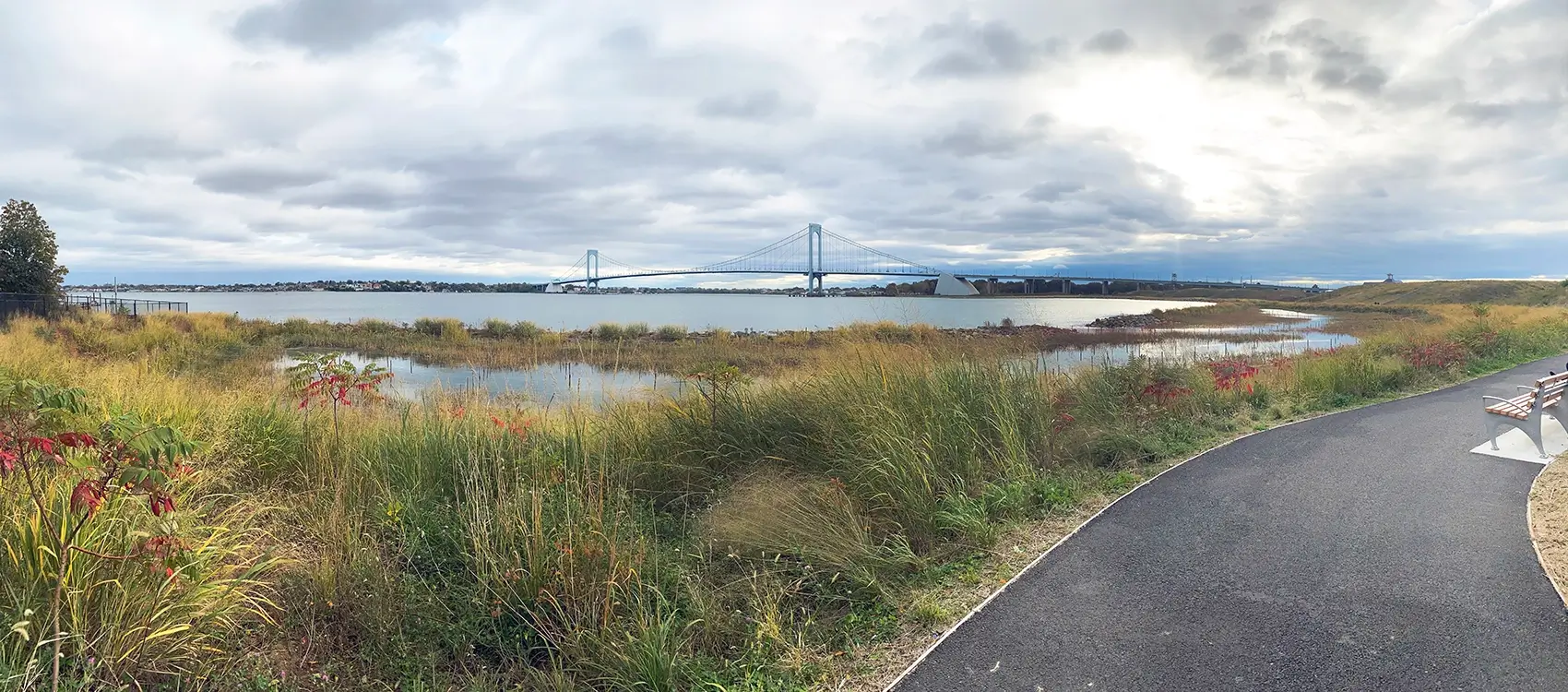 Ferry Point Park Living Shoreline providing Natural Shoreline Protection and Restoration