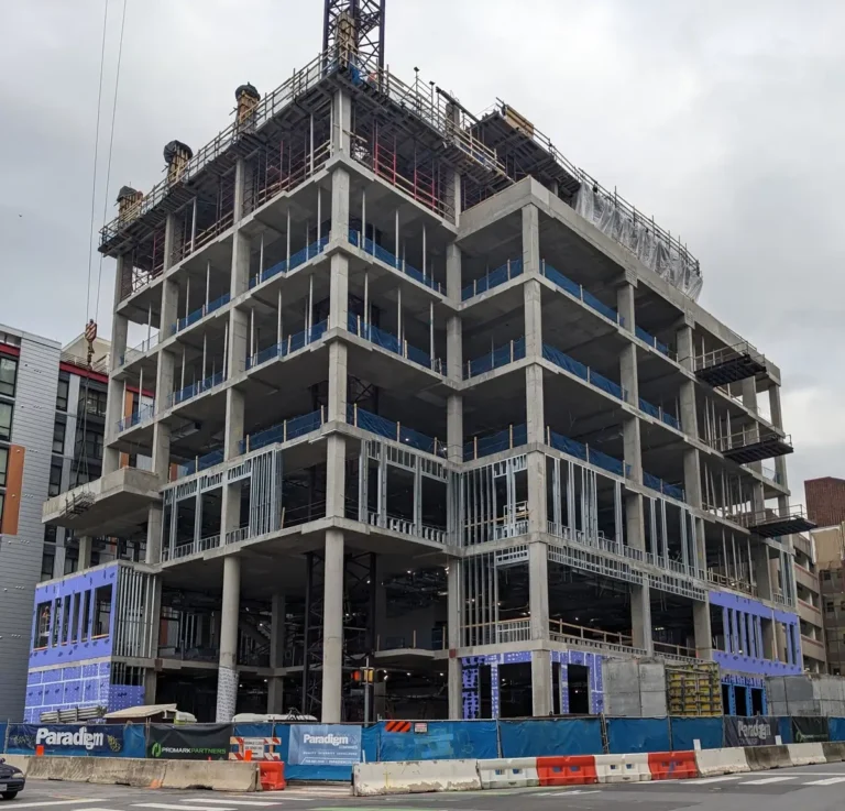 The topping off of the HOC building in Montgomery