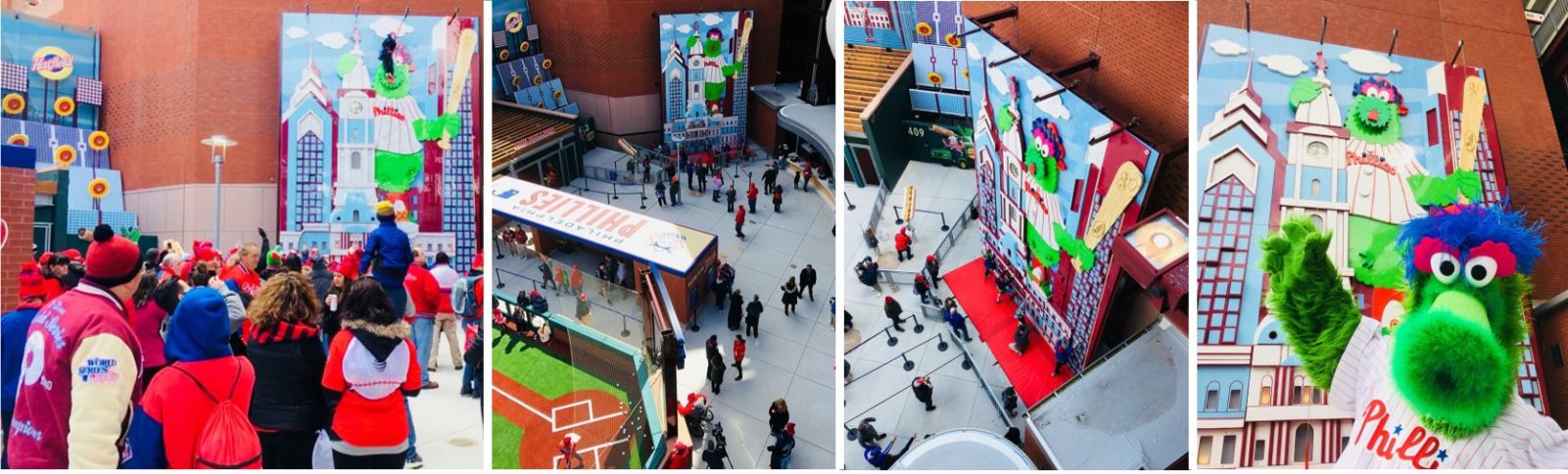 Philadelphia Phillies Phanatic's Rock Climbing Wall - McLaren Engineering Group