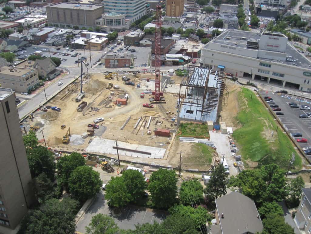 Civil and Geotechnical Engineering Work at Towson Square, a McLaren Engineering Group Project