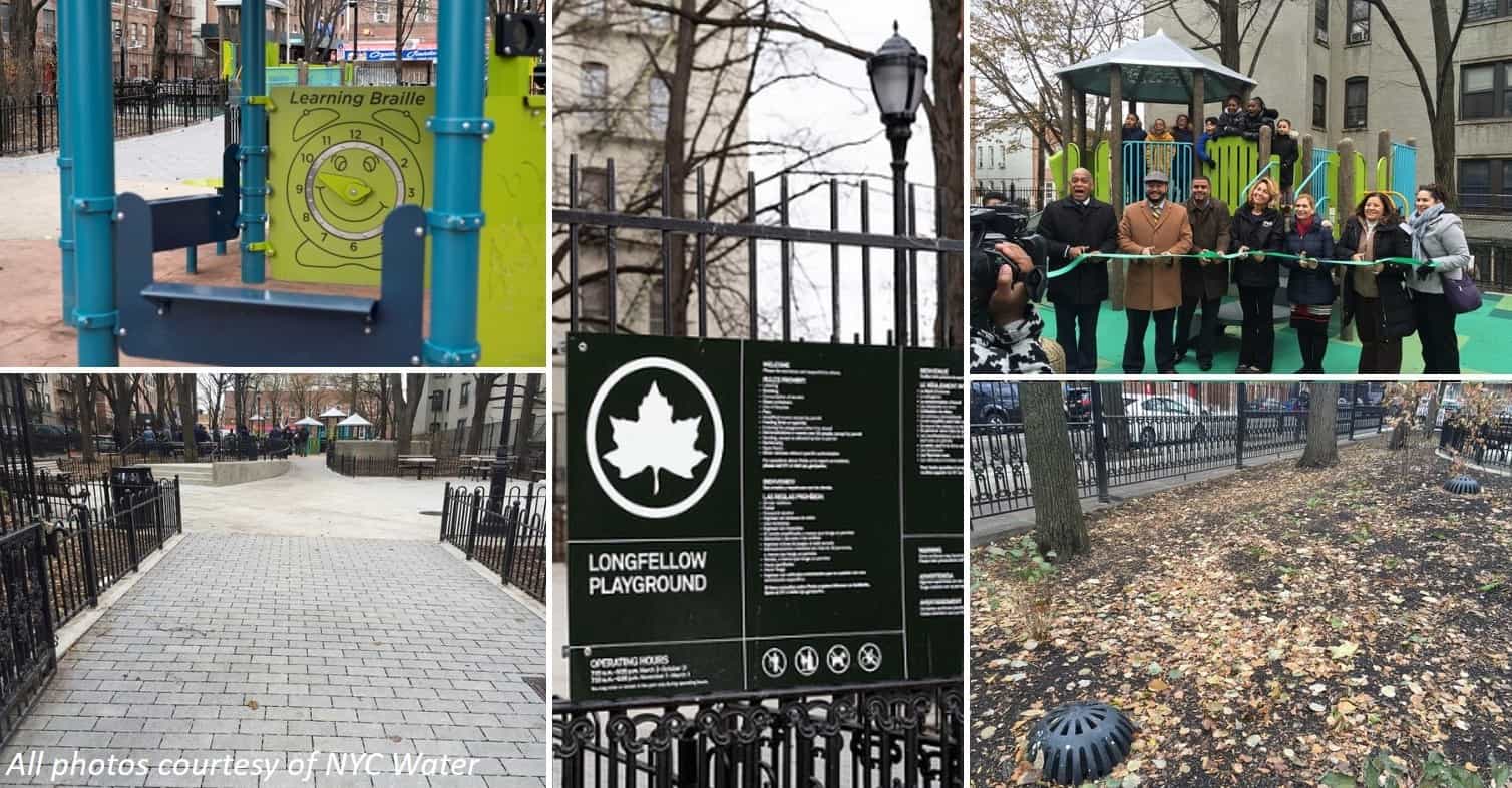 Longfellow Playground a NYC Parks Green Project