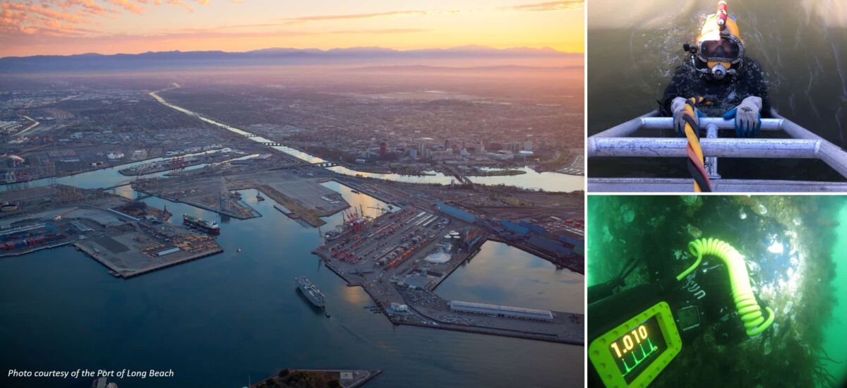 California Certified P.E. Divers at the Port of Long Beach