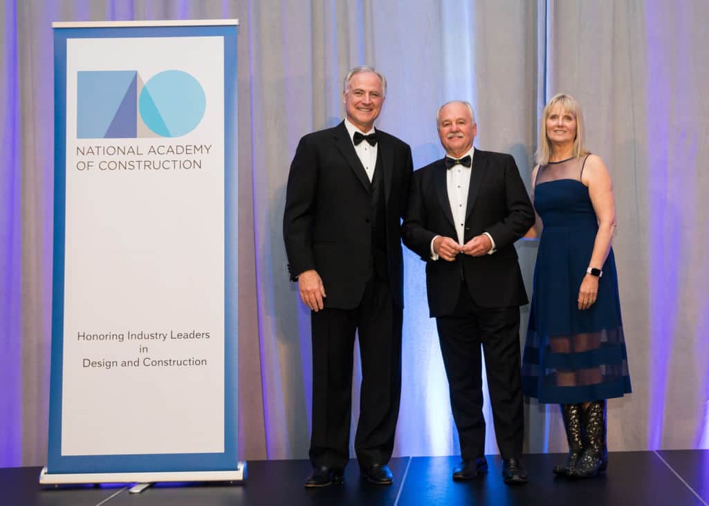 Mal McLaren Inducted to National Academy of Construction