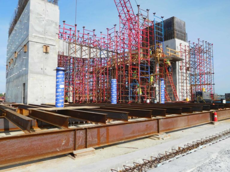 St. Pete Pier Temporary Shoring Engineering Pier Head Building