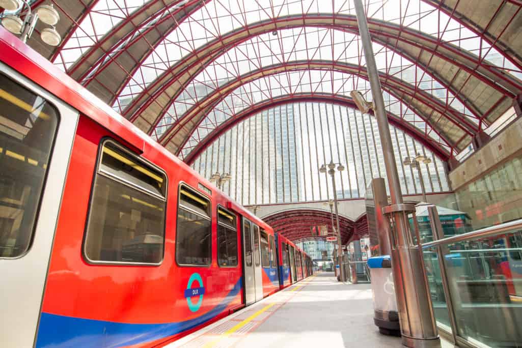 Docklands Light Railway Station Skylight