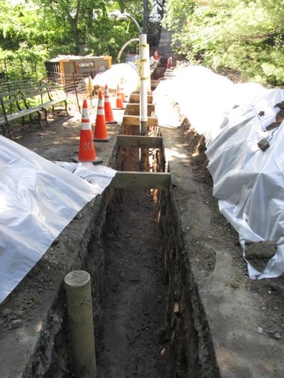 Belvedere Castle Geothermal Renovations