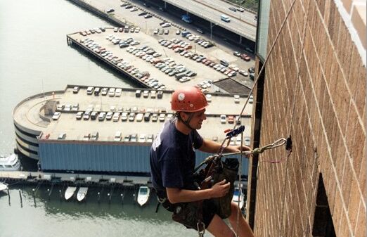 Waterside Plaza Rope Access Inspection