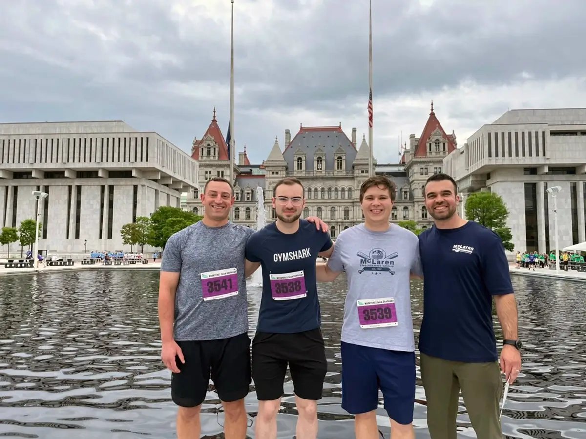 Engineers in McLaren Engineering Group's Albany Office Raced for a Cause at CDPHP's Workforce Challenge 5k