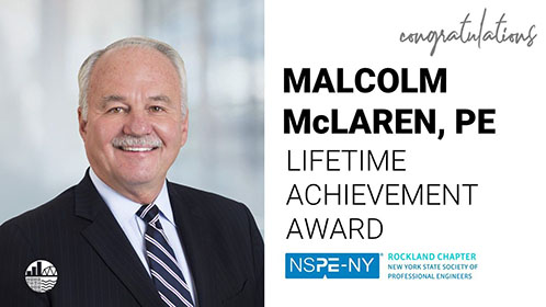 Mal McLaren NSPE-NY Lifetime Achievement Award