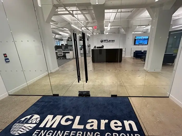 McLaren NYC Office Entrance