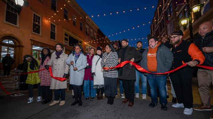 Festival Lights Illuminate Newark’s Halsey Street